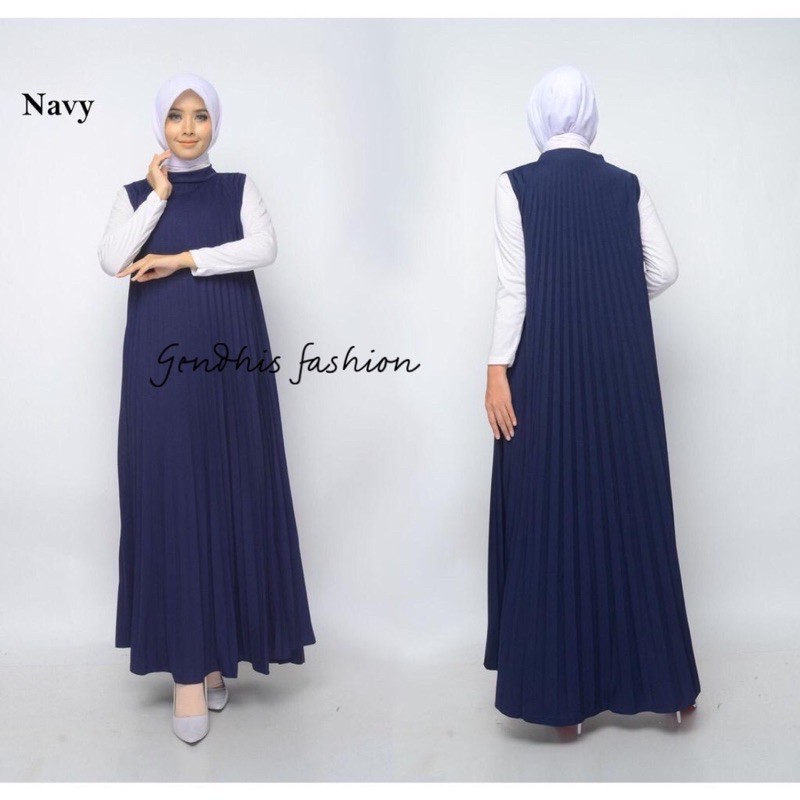 HOMEY DRESS PLISKET MURAH BEST SELLER