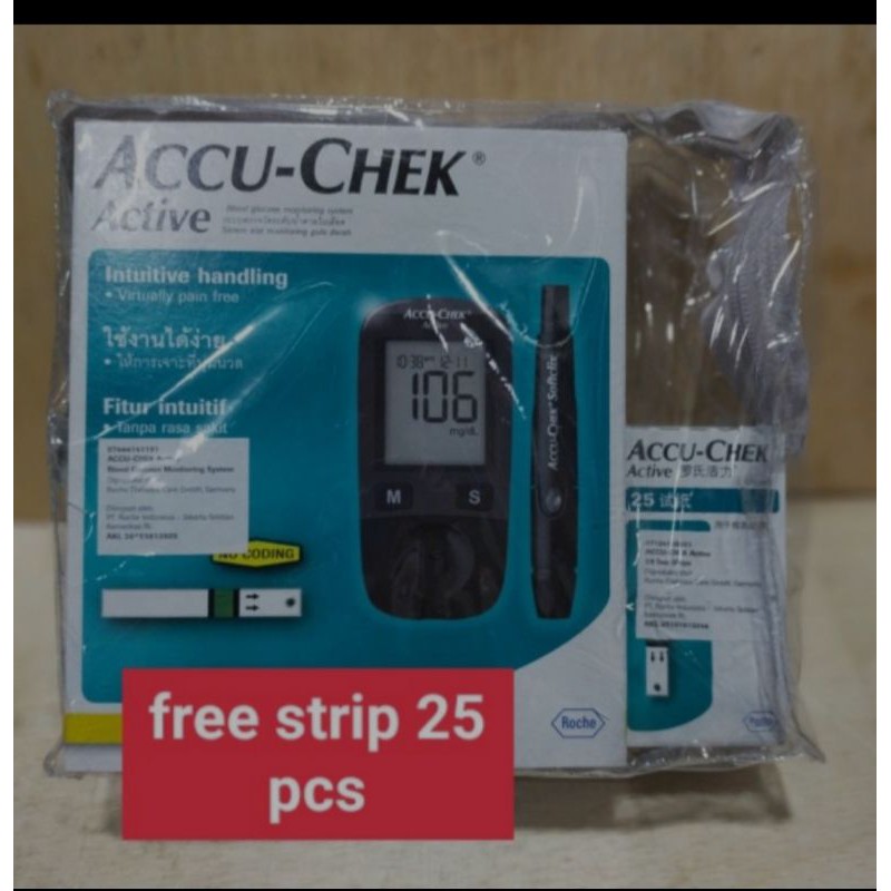 Accu chek active alat cek gula darah