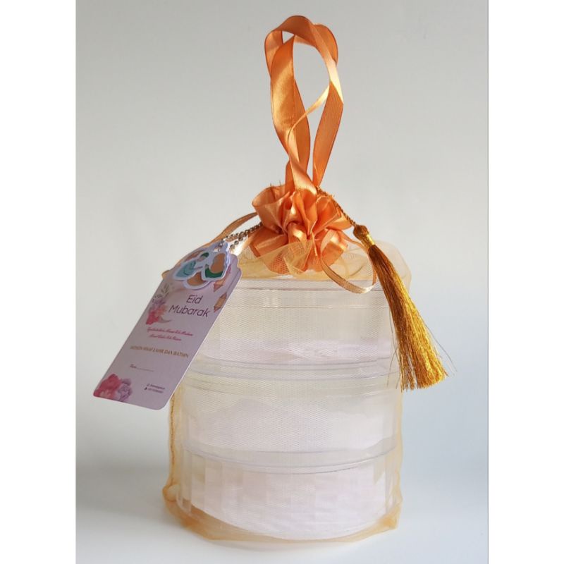 Tas Tile Souvenir Kantong Tile Serut Untuk Kue Kering