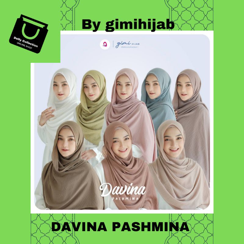 Davina pashmina by Gimi Hijab