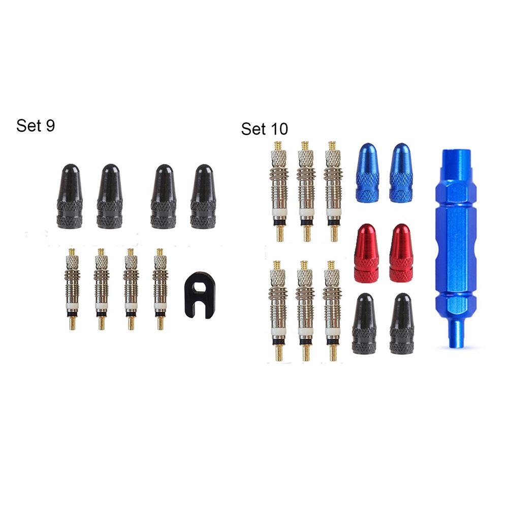 Populer French Presta Multi Set Sepeda MTB Aksesoris Pengganti Cores+Valve