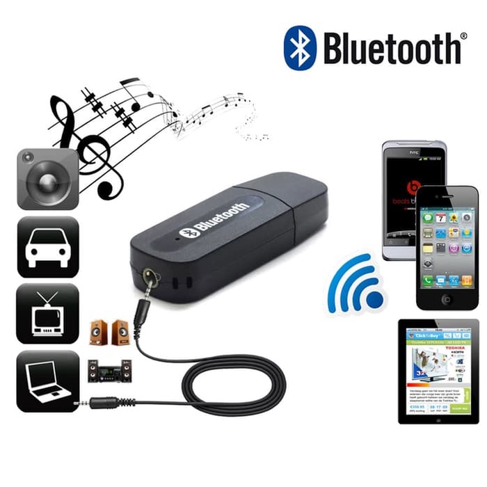 RECEIVER BLUETOOTH BLUETOOTH RECEIVER AUDIO USB AUX SPEAKER MUSIK