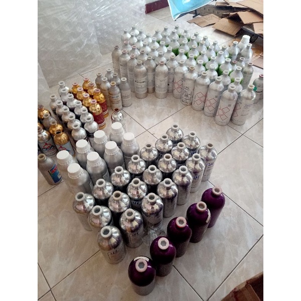 kaleng parfum bekas tuang 0,5kg dan 1kg