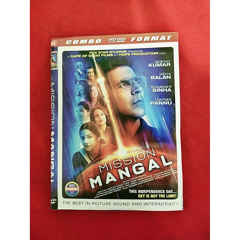 PROMO KASET DVD FILM INDIA MISSION MANGAL