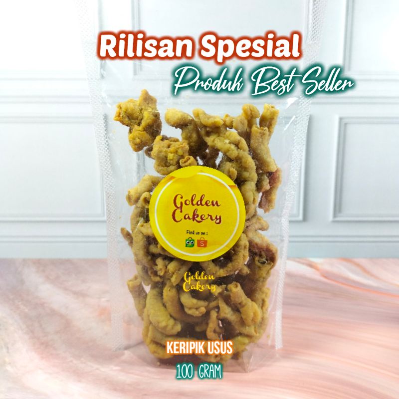 

KERIPIK USUS AYAM KRIPSUS - POUCH 100gr