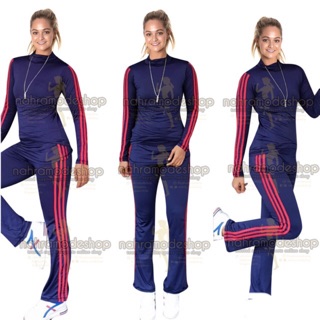 Baju senam Rok premium Scuba Navy lis merah set senam Baju senam Rok premium Scuba Navy lis merah set senam