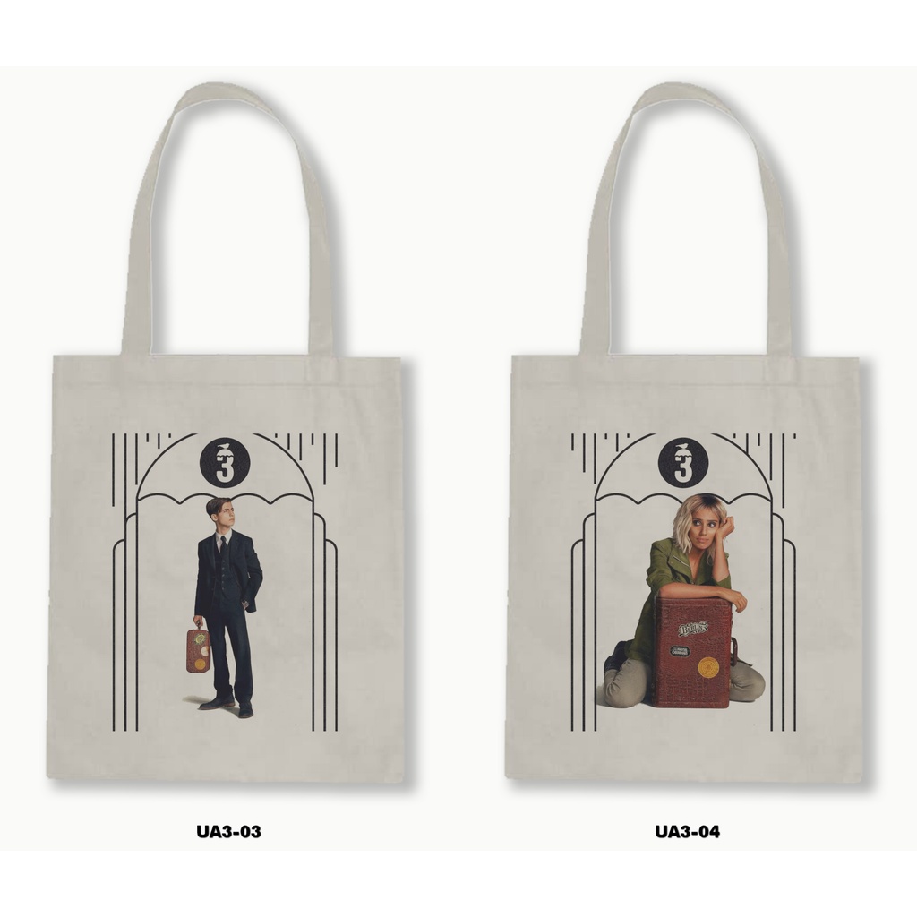 TOTE BAG BLACU - THE UMBRELLA ACADEMY