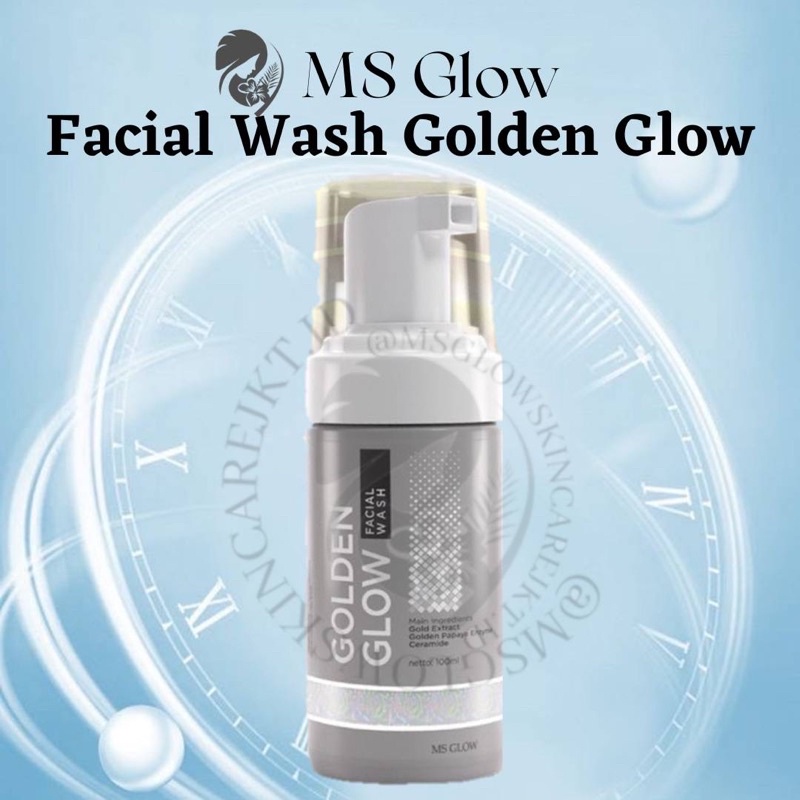 MS GLOW FACIAL WASH GOLDEN GLOW