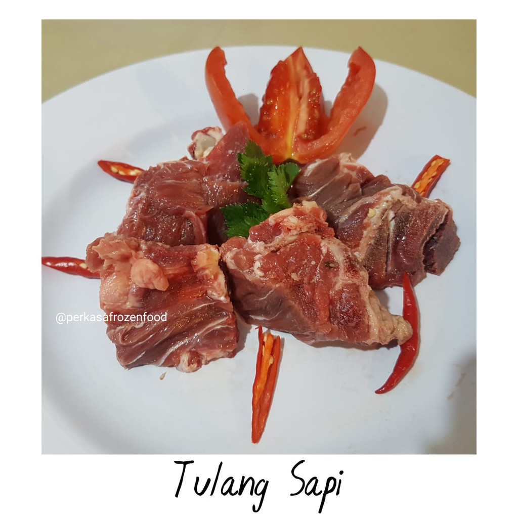 

Tulang Sapi Super (isi daging banyak)