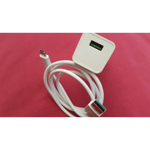 Charger Oppo VOOC 4A FINDX RENO 2 F Reno3 Pro Find X2 Pro RX 17 Pro K3 K5 Type C Original Bawaan Ori