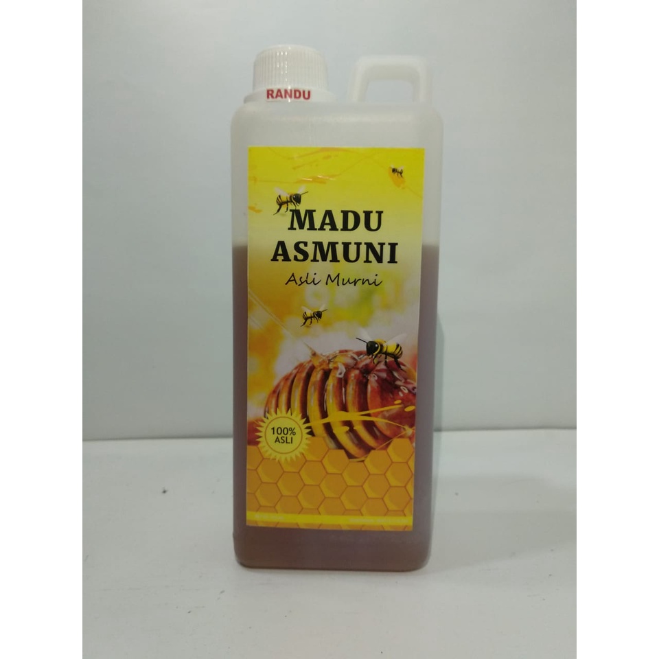 

COD Madu Murni Asli 1kg Nektar Multiflora 100% Madu Hutan Liar Alami Pure Natural Raw Honey Premium