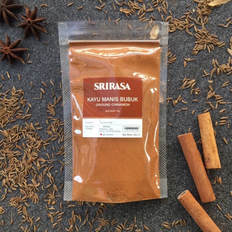 

SRIRASA Kayu Manis Bubuk 50gr