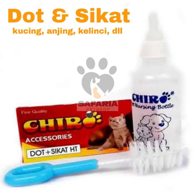 Botol Dot Susu Kucing Anjing Kelinci dll - Dot Susu Hewan