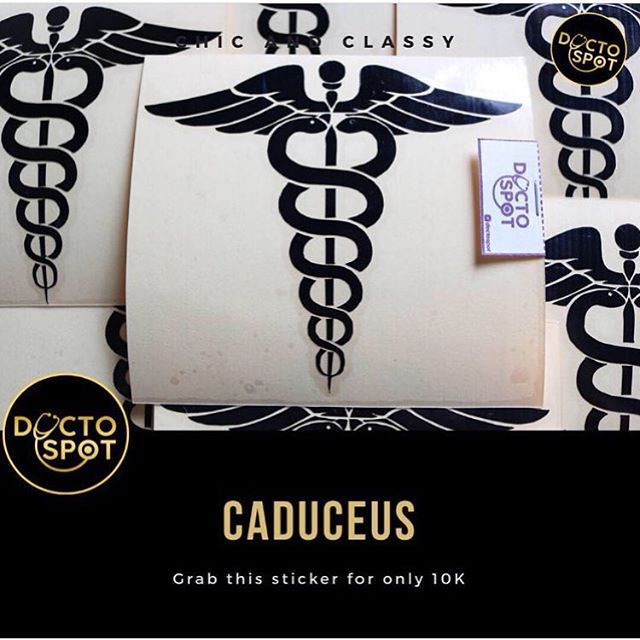 

Sticker / Stiker Caduceus ( Untuk Dokter Perawat Mahasiswa Kedokteran FK , Kesehatan MD )