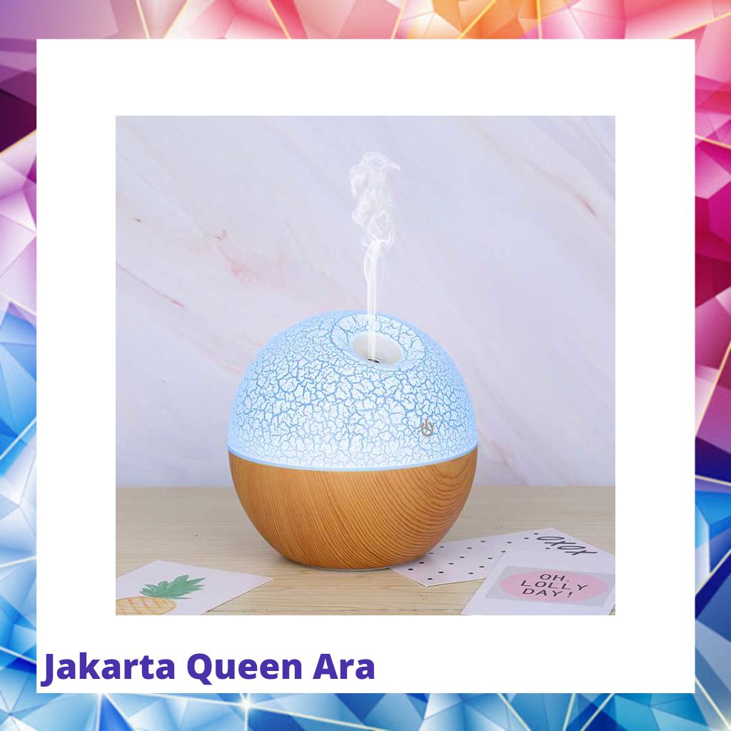 Taffware Air Humidifier Ultrasonic Aromatherapy RGB Light 130ml J-00