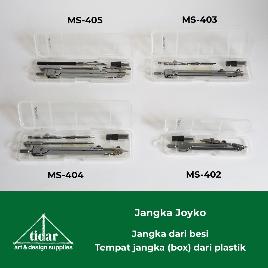 Joyko Compass MS 402 / 403 / 404 / 405 - Jangka Besi