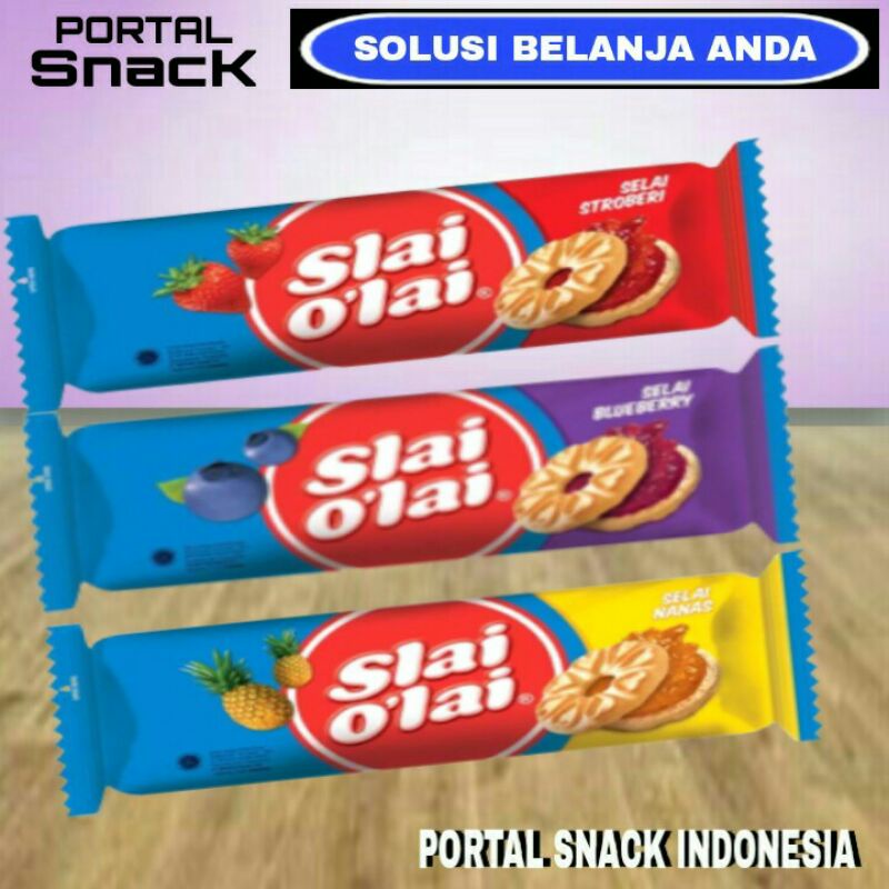 

SLAI OLAI 128gr Strawberry,Nanas,Blueberry