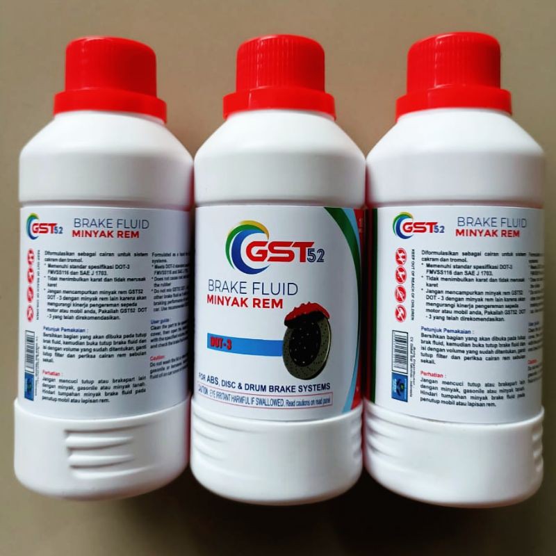 Brake Fluid DOT-3 Minyak Rem Gst52 300ml