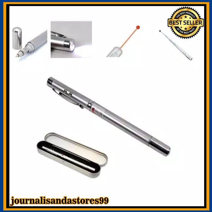 

Pulpen Pen Exclusive Pena 5 in 1 Laser Pointer Box Premium Presentasi