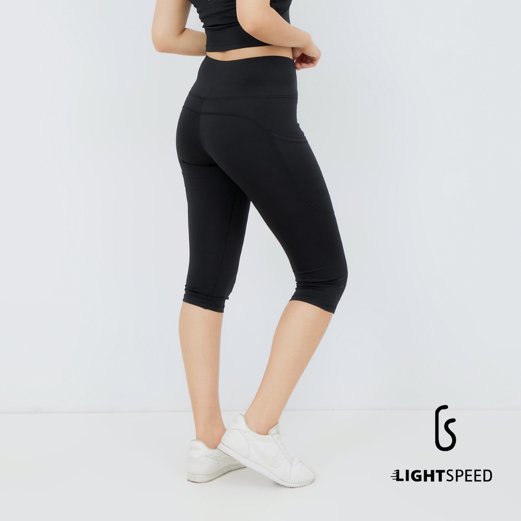 LIGHTSPEED Celana Legging Wanita 7/8 / Celana Olahraga / Celana Yoga / Celana Gym / Celana Fitness