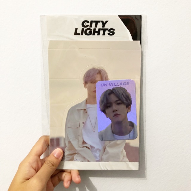 [READY] BAEKHYUN HOLOGRAM PC SET (DAY VER)