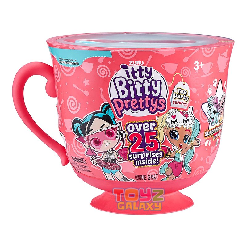 ZURU ITTY BITTY PRETTYS TEA PARTY BIG - ORIGINAL EMCO