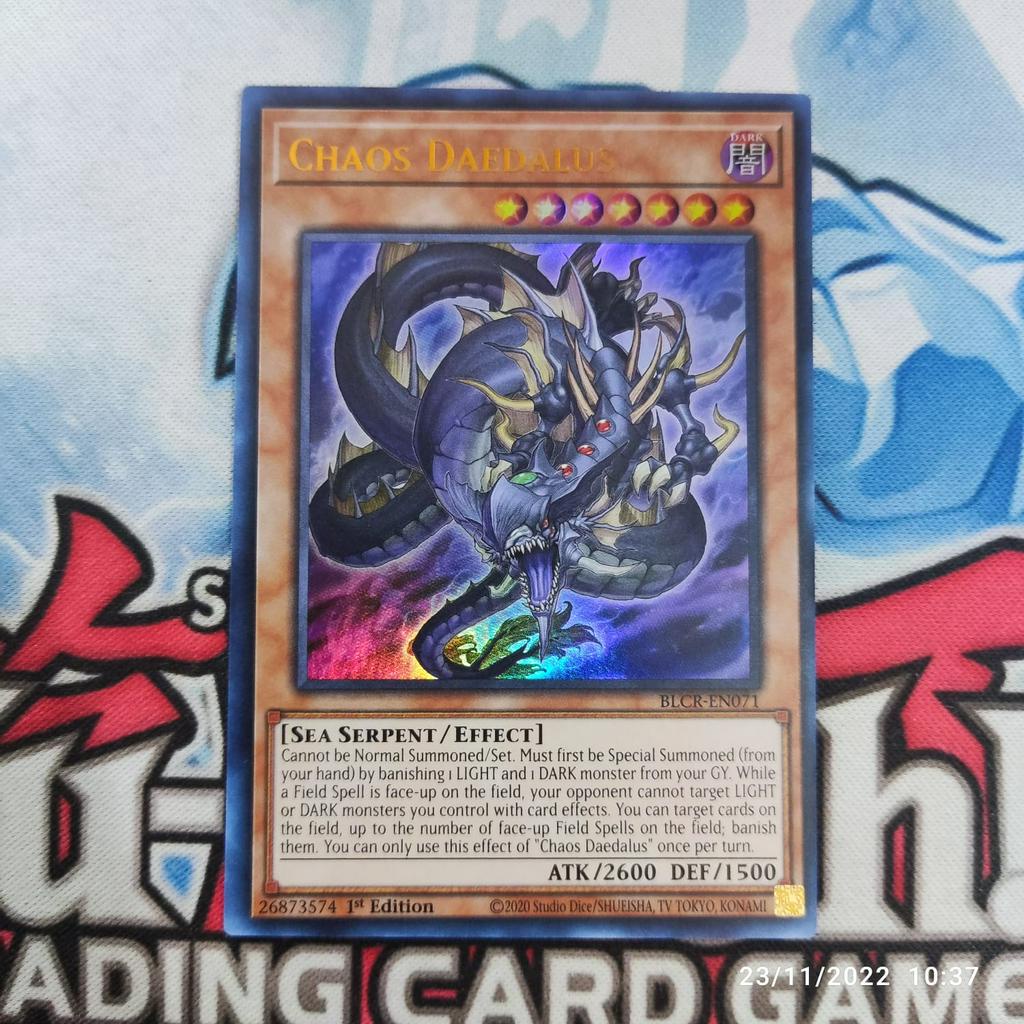 yugioh chaos daedalus BLCR ultra rare 1st original
