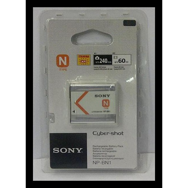 TERFAFORIT BATERAI KAMERA SONY CYBER-SHOT / CYBERSHOT NP-BN1 PRODUK ASLI
