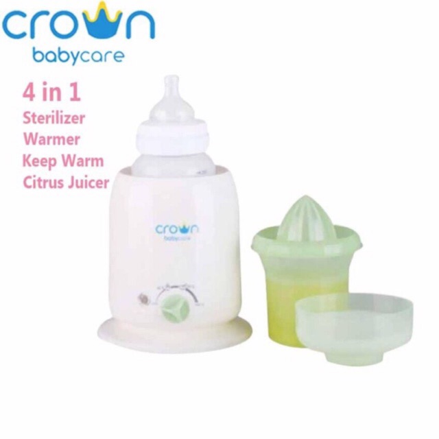 Baby warmer sterilizer crown 4 in 1 machine / penghangat susu bayi