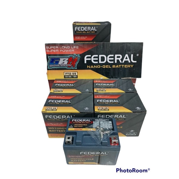 Aki federal nano gell FTZ-5S 12VLT 5Amphere