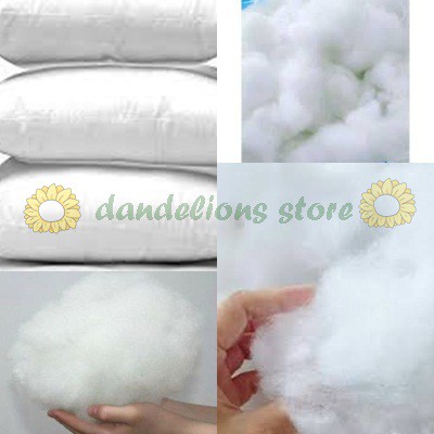 dakron silikon Grade A isi boneka/dakron isi bantal dekor awan termurah