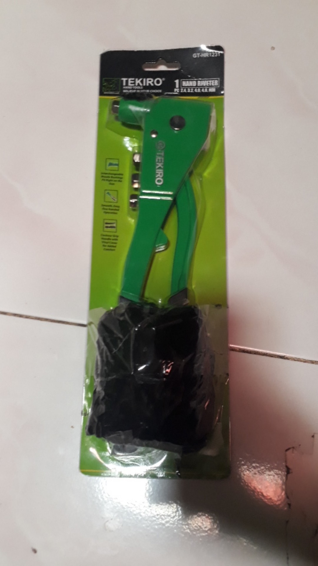 Stang Rivet Tekiro Hand Riveter Ukuran 2-10 Original Termurah Setang Ripet