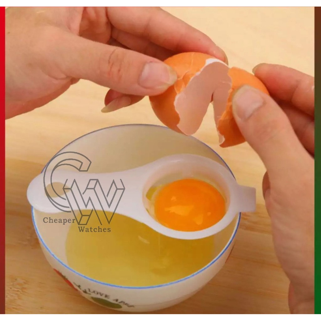 Cheaper-Alat Pemisah Telur Putih Dan Kuning Sendok Saringan Telur Egg Separato