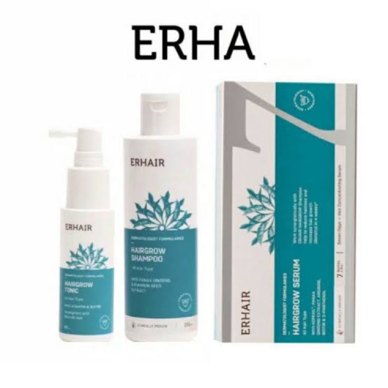 Erhair Hairgrow Tonic | Shampoo | Serum