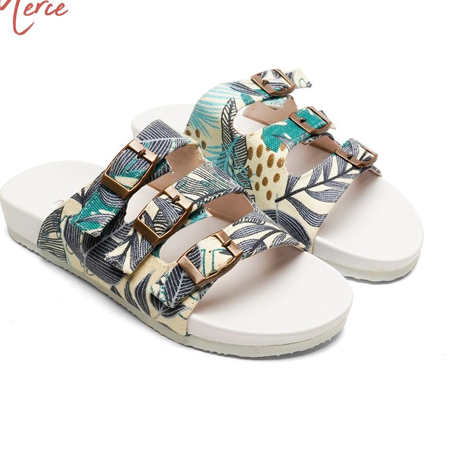 Stok terbatas.. Merce Sandal Birken Wanita LISBON Slip Sendal