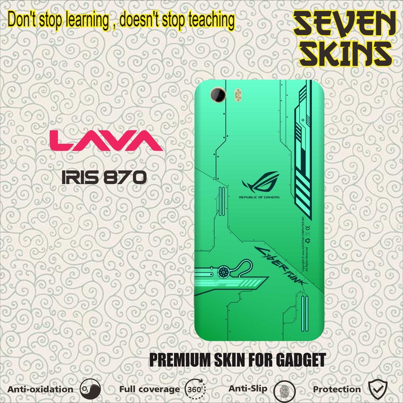 SKIN HANDPHONE  LAVA IRIS 870  ROG