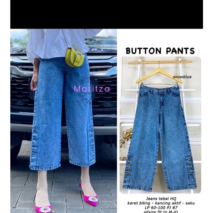 BUTTON PANTS
