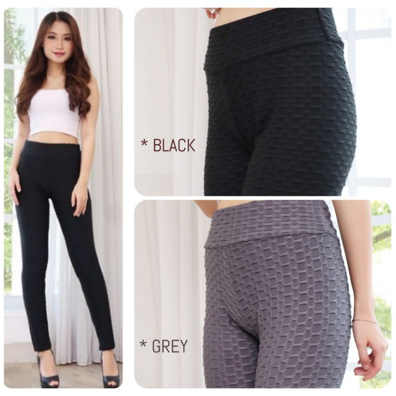 Celana Legging Senam Highwaist Import Premium Tebal Timbul Fit S-XXL Jumbo / Legging Basic Polos Premium / Legging Yoga Cewek / Legging Import Tebal