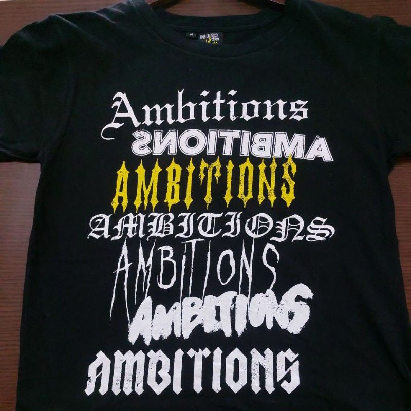 Kaos Band One Ok Rock Tour 2018 Second