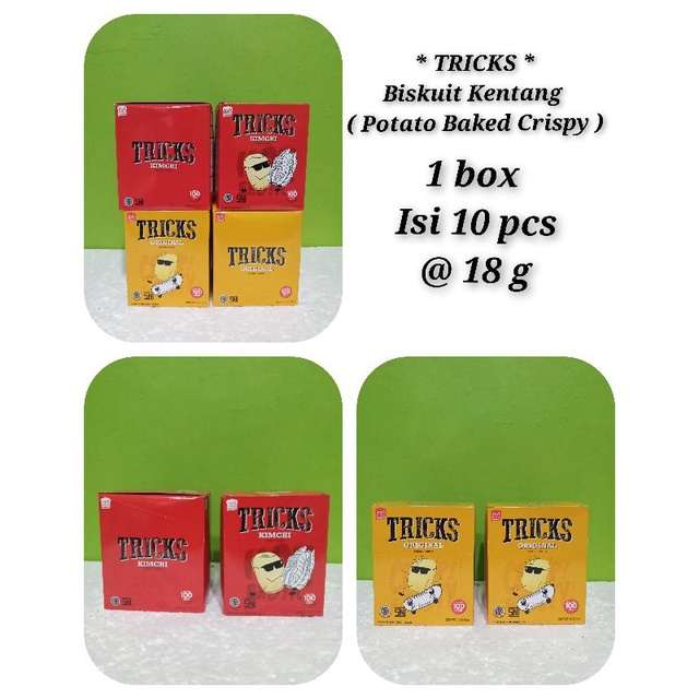 

Tricks snack box - 10 pcs x 18 g