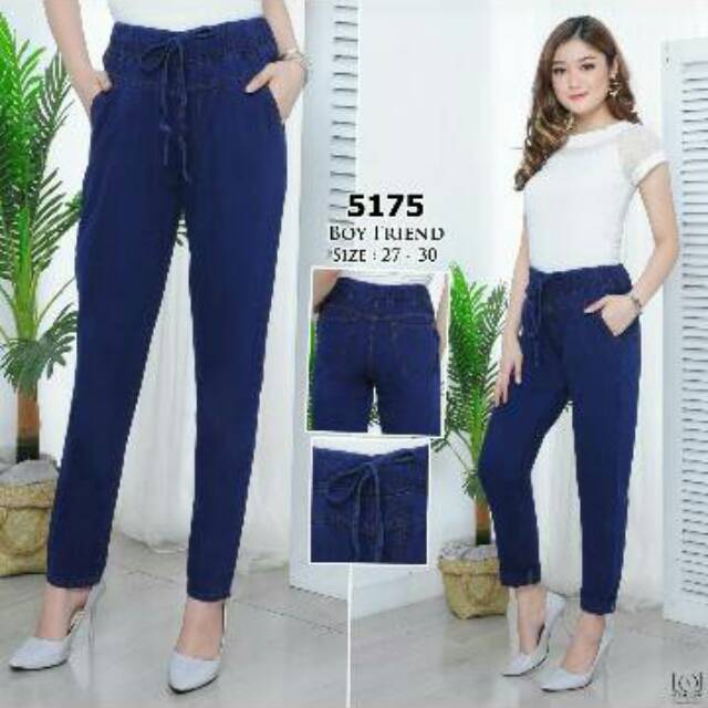 Celana Boyfriend Wanita / Celana Denim / Baggy Pants / Celana Jeans Wanita / Celana Model Terbaru