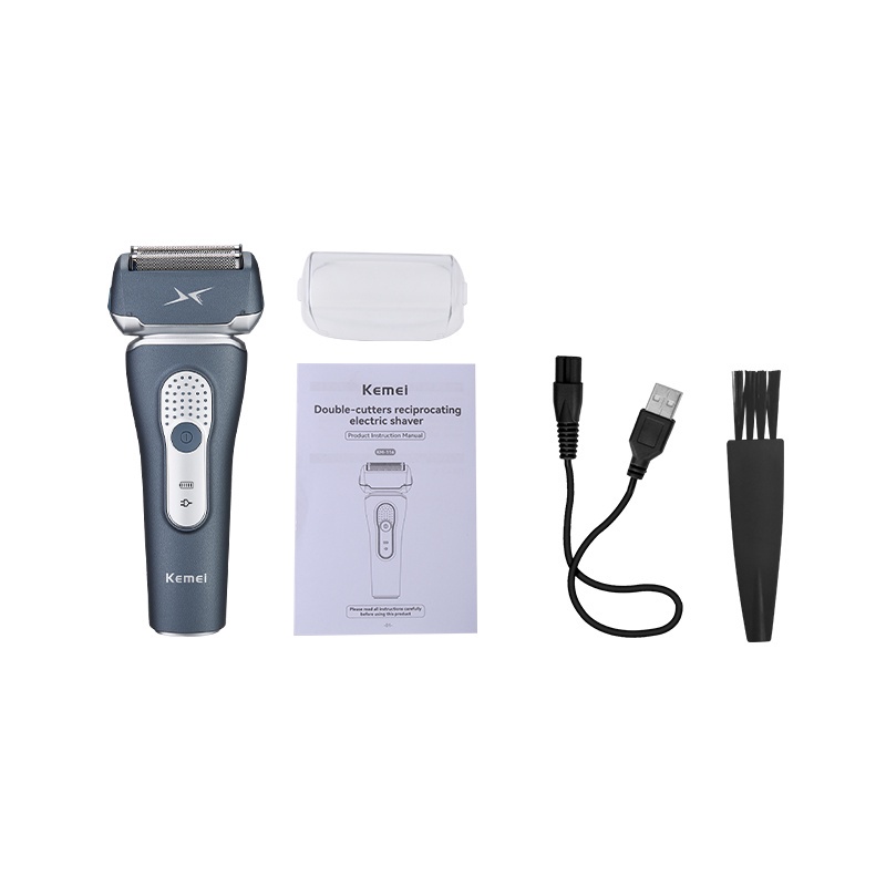 Kemei KM-111 Reciprocating Shaver Alat Cukur Waterproof