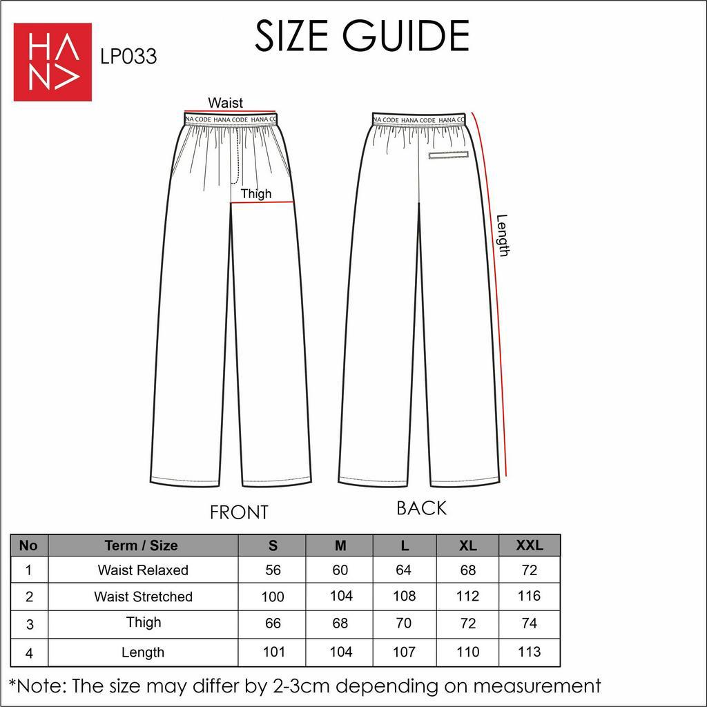 HanaFashion JKT - Indy Loose Pants Celana Panjang Wanita Murah - LP033