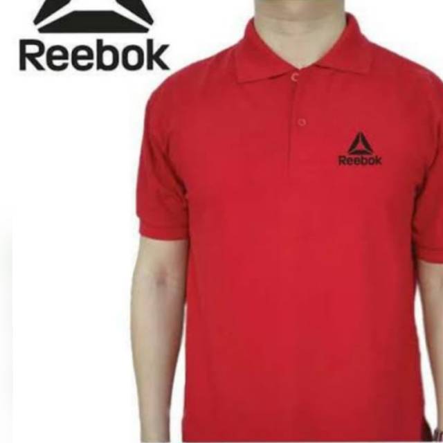  Kaos  Kerah Reebok  Polo  Shirt Reebok  Kerah Shopee 