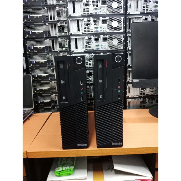 Cpu lenovo destop/pc mini lenovo sff core i5-4460-3.20ghz rwm 8gb/ssd 256gb dvd wins 10 pro original siap pakei