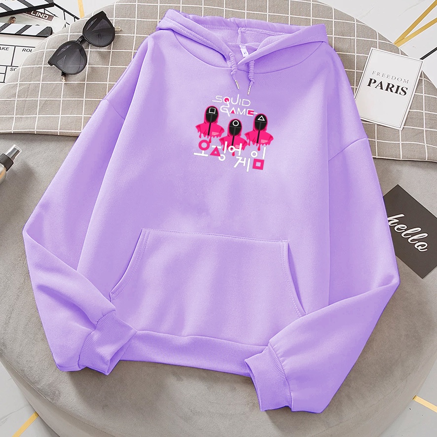 Sweater anak perempuan squid game KIDS sweter anak cowok cewek murah