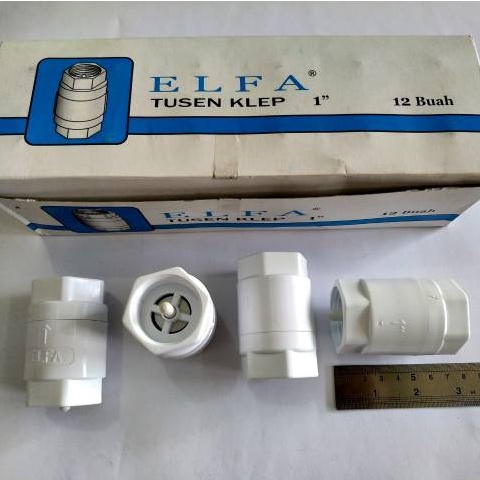 Tossen Klep/Tusen Klep 1&quot;/TOSSEN KLEP PVC TOSEN TUSEN KLEP PVC FOOT KLEP