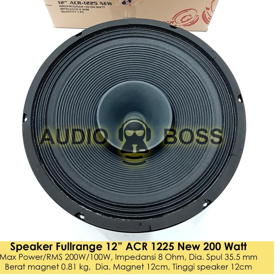 Promo - Speaker ACR Full Range 12 inch ACR 12 1225