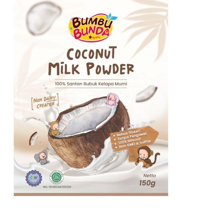 

POPULER Organic Coconut Milk Powder Santan Bubuk Organik HALAL MUI Bumbu Bunda Bumbu MPASI Bumbu Bayi Sehat Bumbu Organik Bumbu Anti GTM**