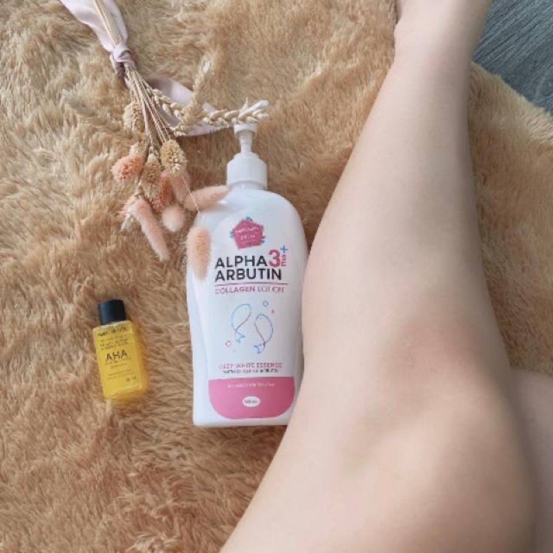 Paket Kulit Putih Lotion Alpha Arbutin + Serum AHA